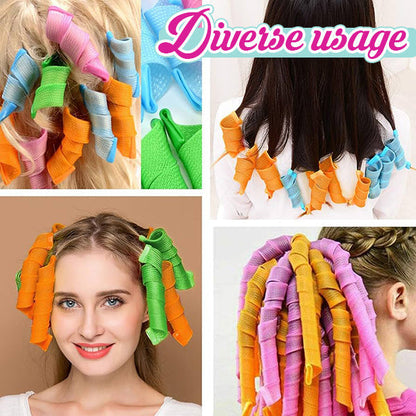 DreamCurler™ Värmefri Curler Kit för Skadefri Styling - Skapa Magiska Vågor Över Natten