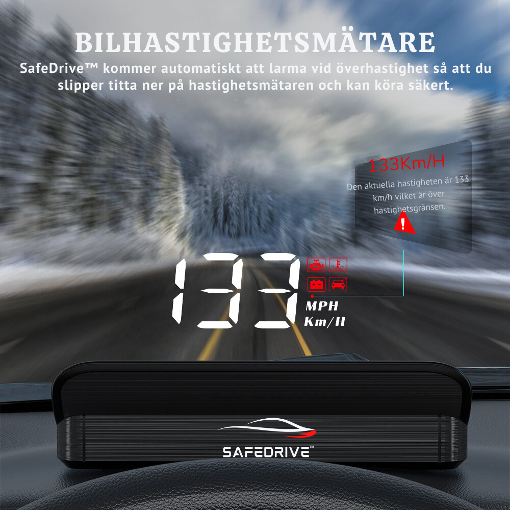 SafeDrive™ - Din personliga körassistent för en säkrare och smidigare körupplevelse